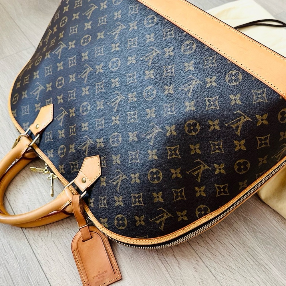 *VERY RARE* VINTAGE LOUIS VUITTON Monogram Alma Voyage MM Sachel - PRISTINE - Picture 6 of 15